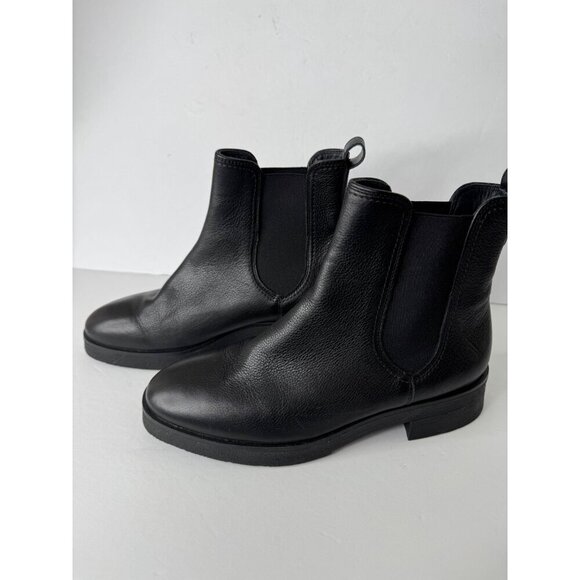 Paul Green Black Sunny Chelsea Boots Slip on Ankle UK 5.5 US 8 NEW - Picture 3 of 5